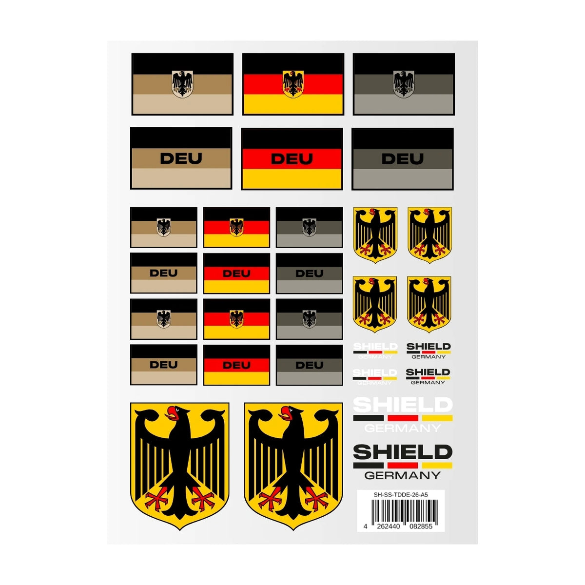 Sticker Set - TTDE 2026 - DIN A5