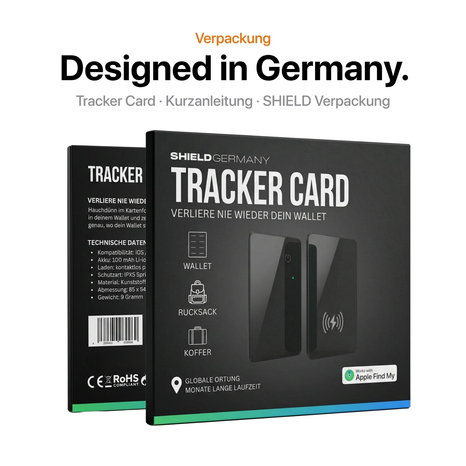 SHIELD Tracker Card - Apple iOS