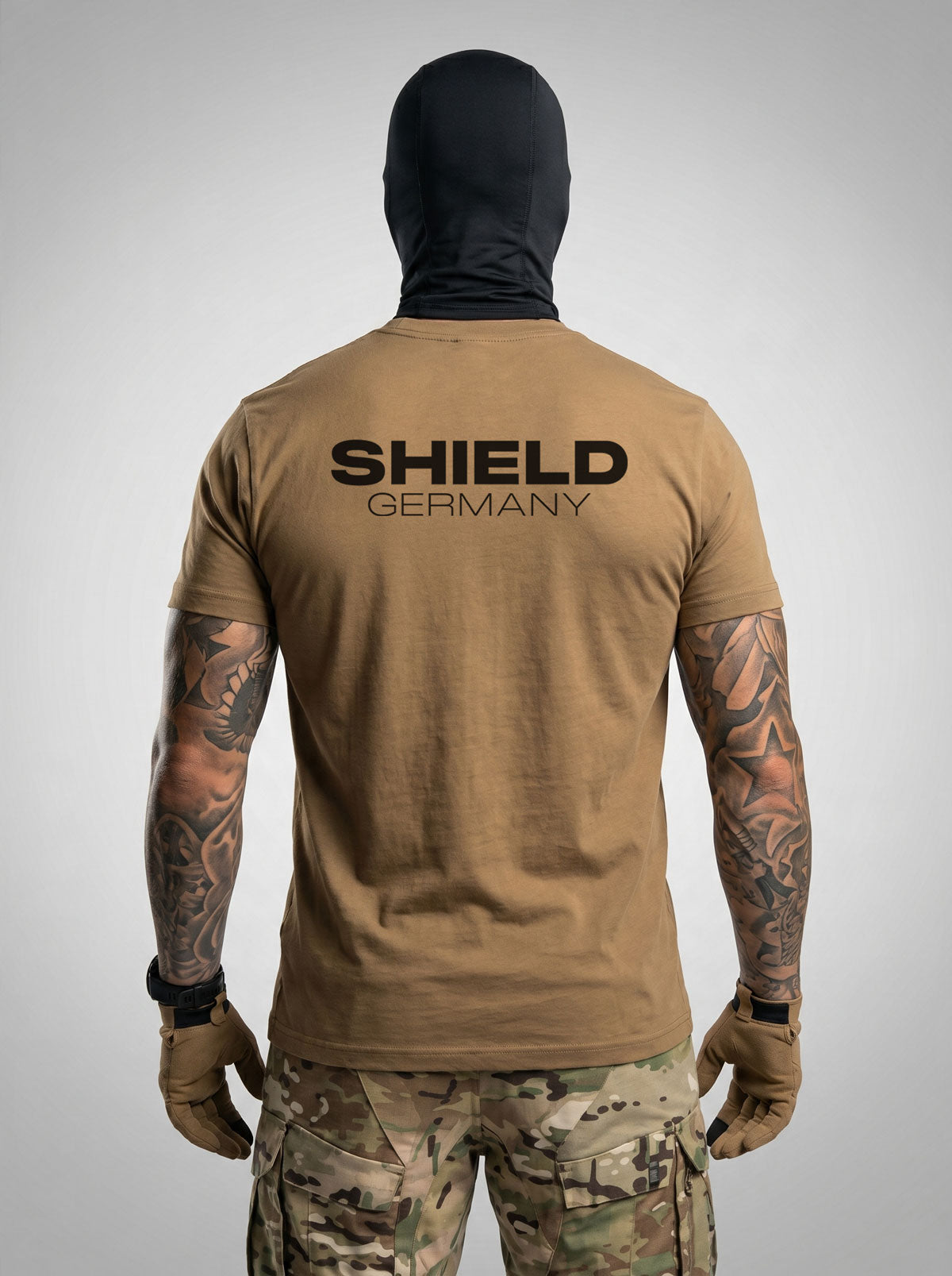SHIELD Germany Logo T-Shirt - Coyote