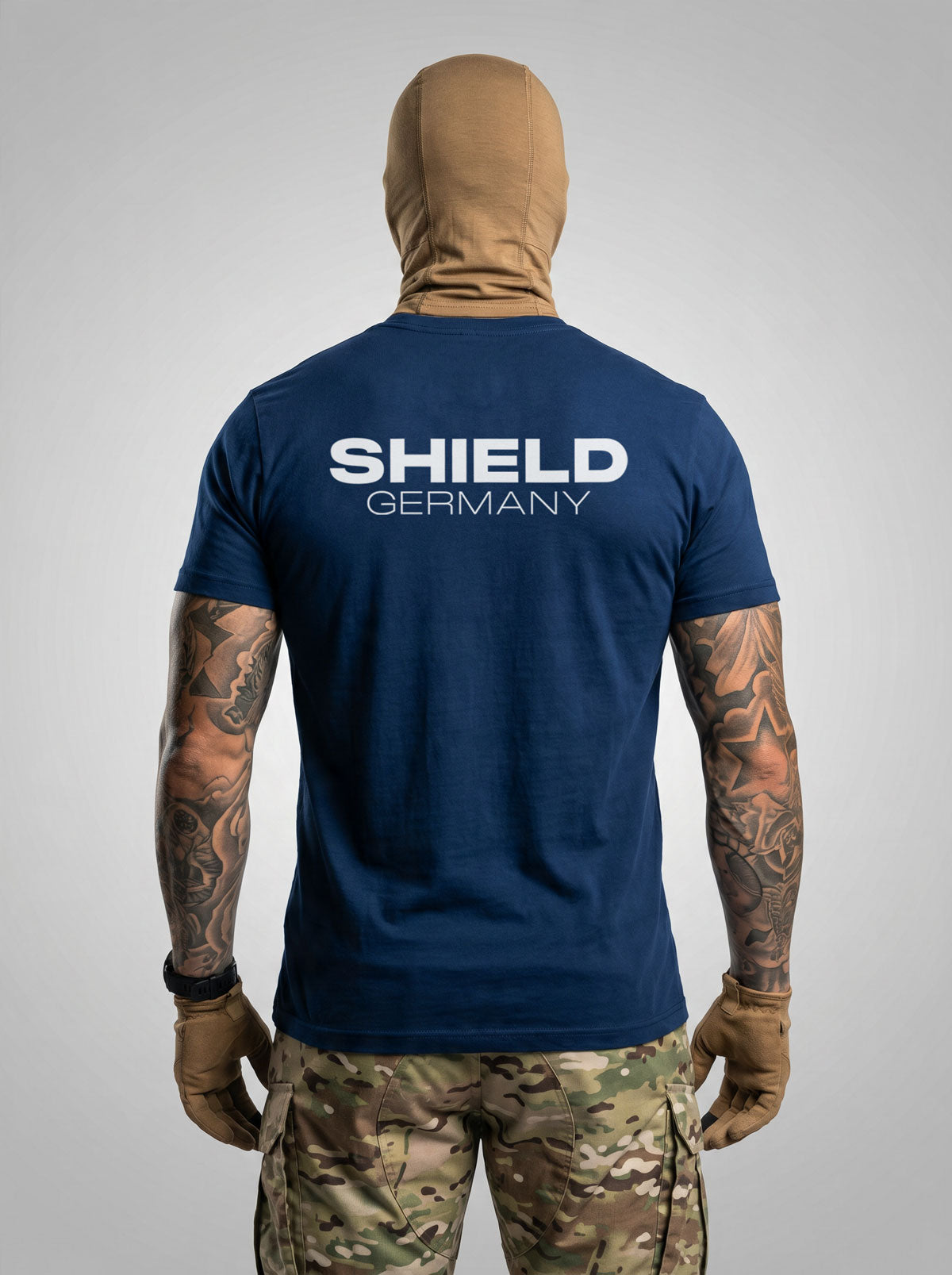 SHIELD Germany Logo T-Shirt - Navy