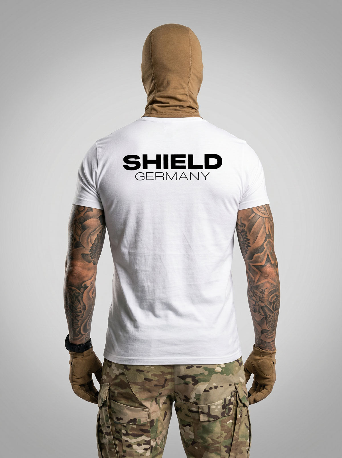 SHIELD Germany Logo T-Shirt - Weiß