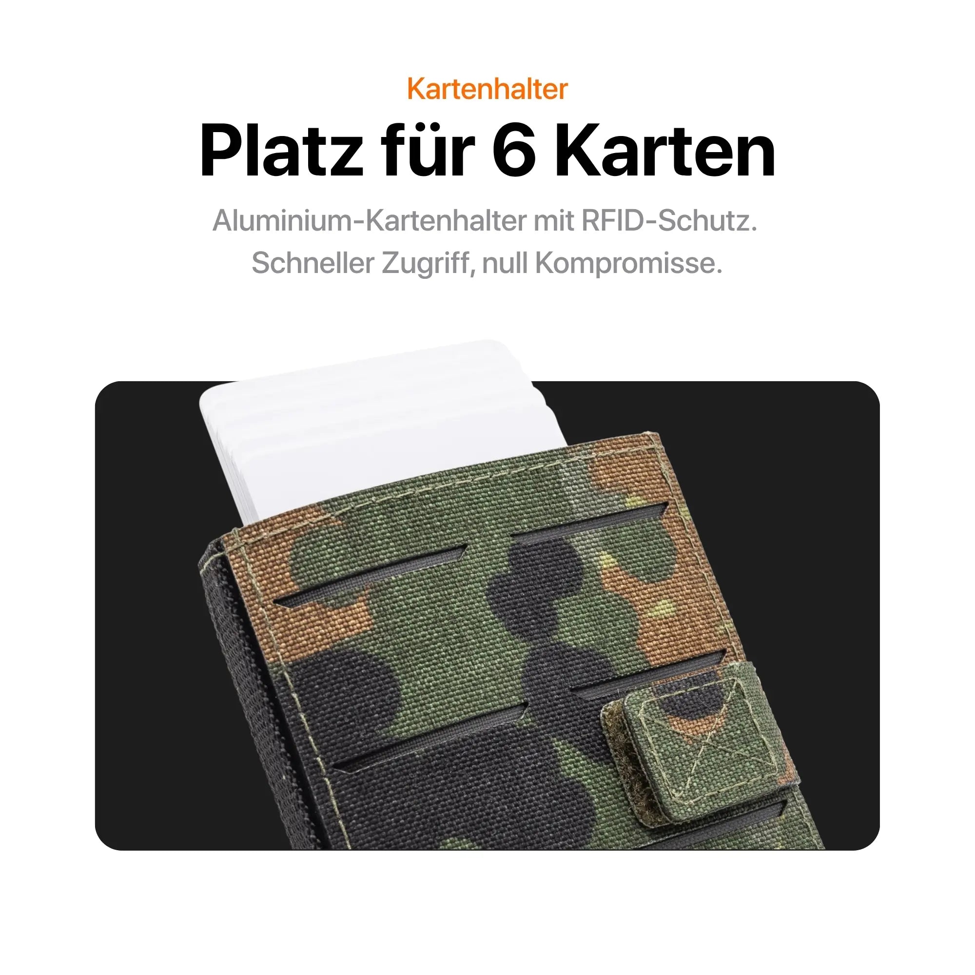 Tactical Wallet MK2 - 5-Farben Flecktarn