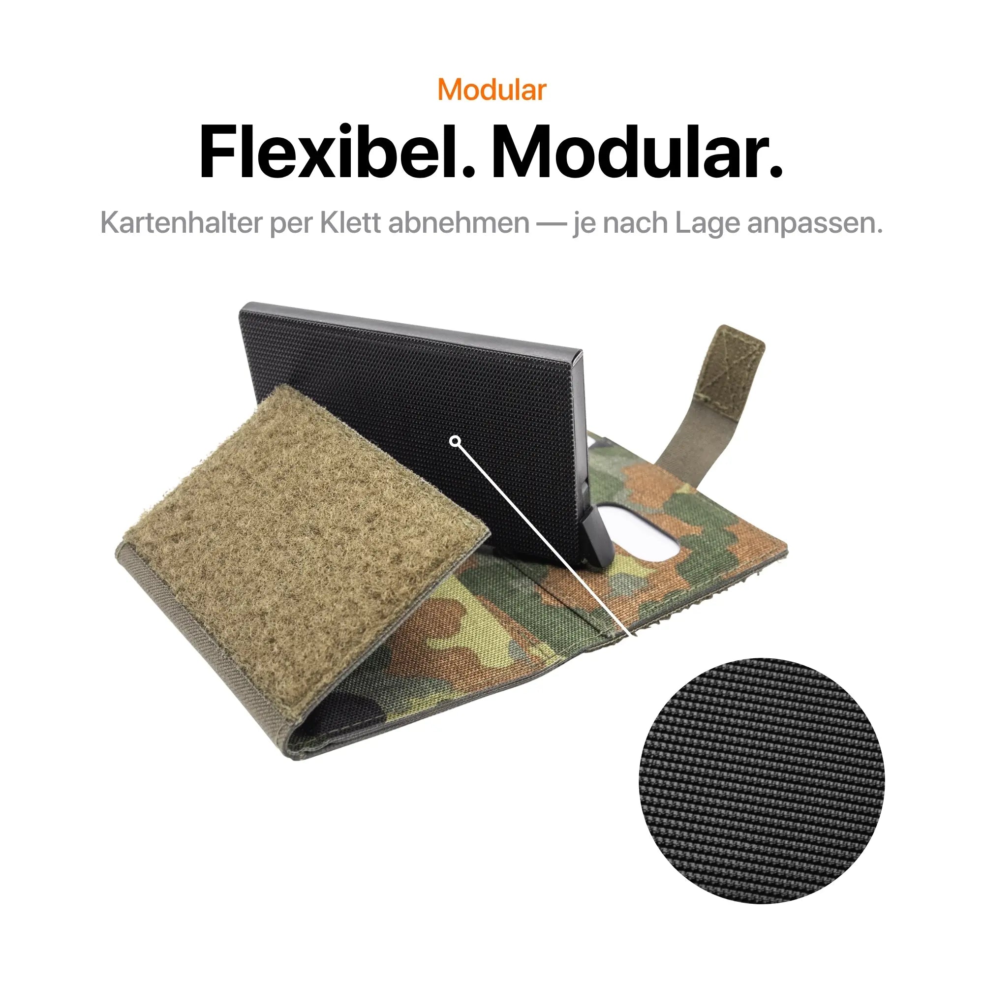Tactical Wallet MK2 - 5-Farben Flecktarn