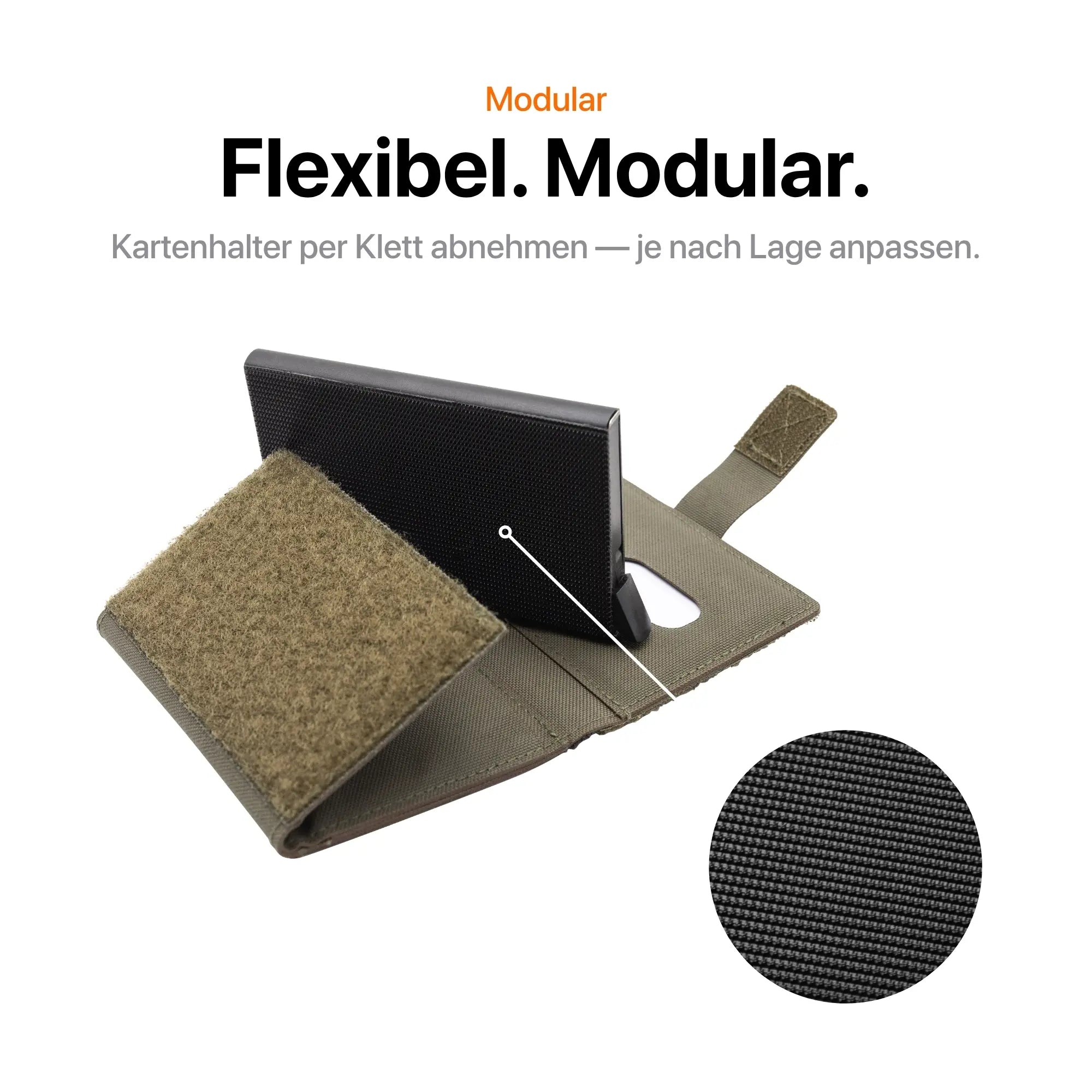 Tactical Wallet MK2 - Steingrau Oliv