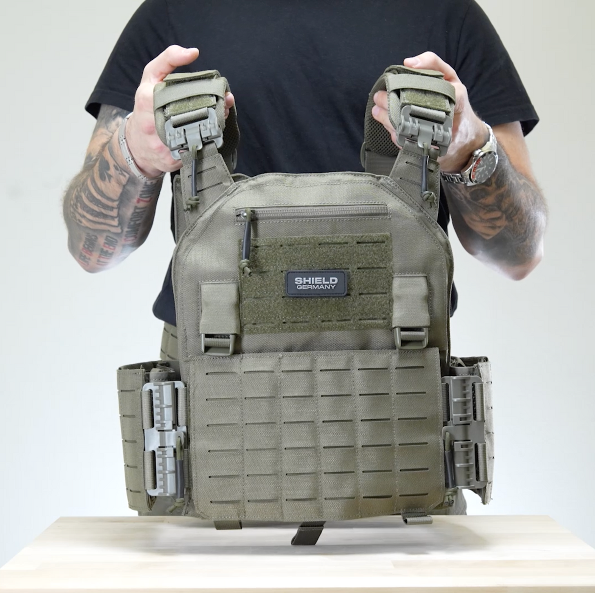 BRAVO plate carrier - Ready to play bundle