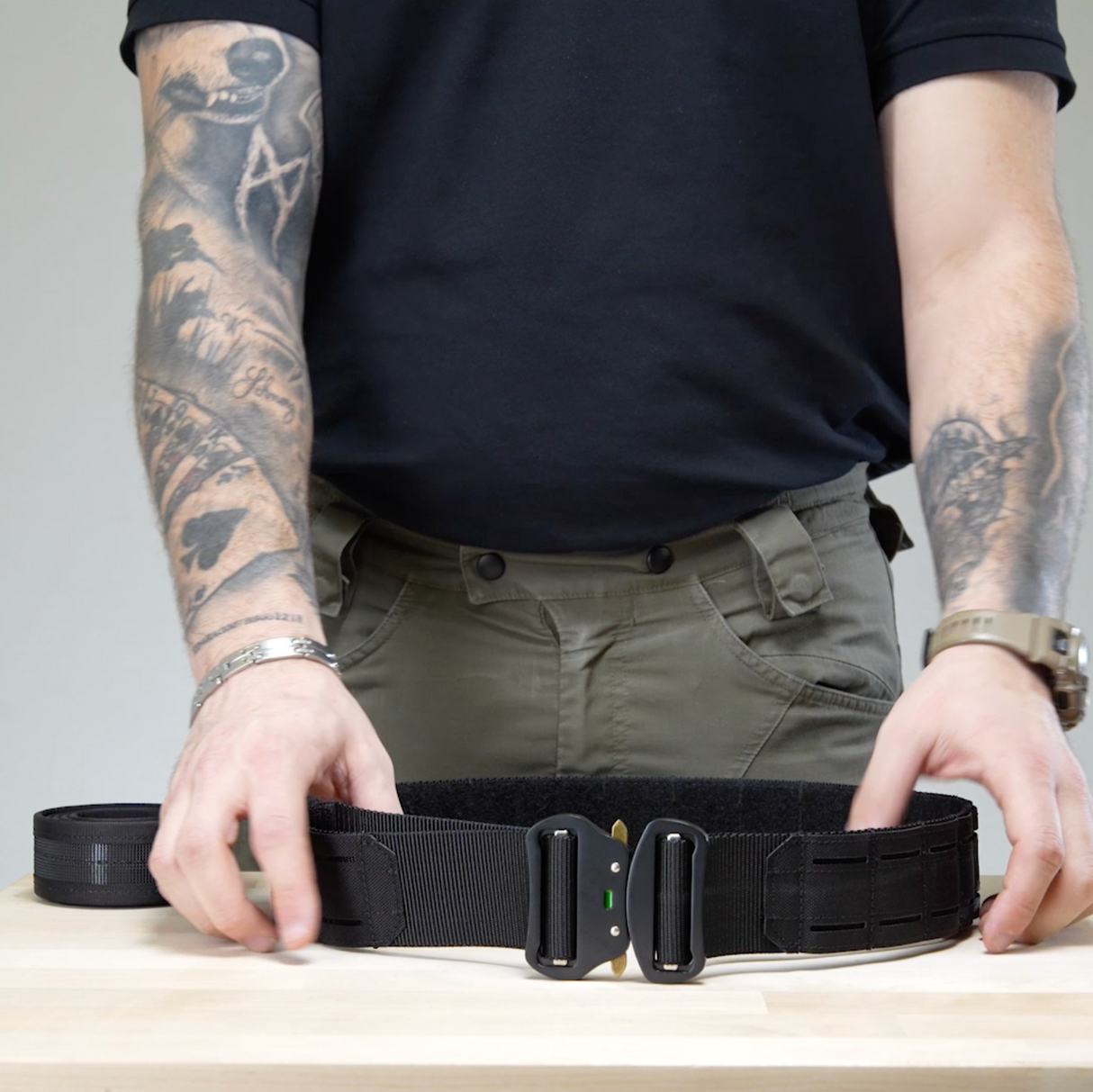 Tactical Belt in schwarz