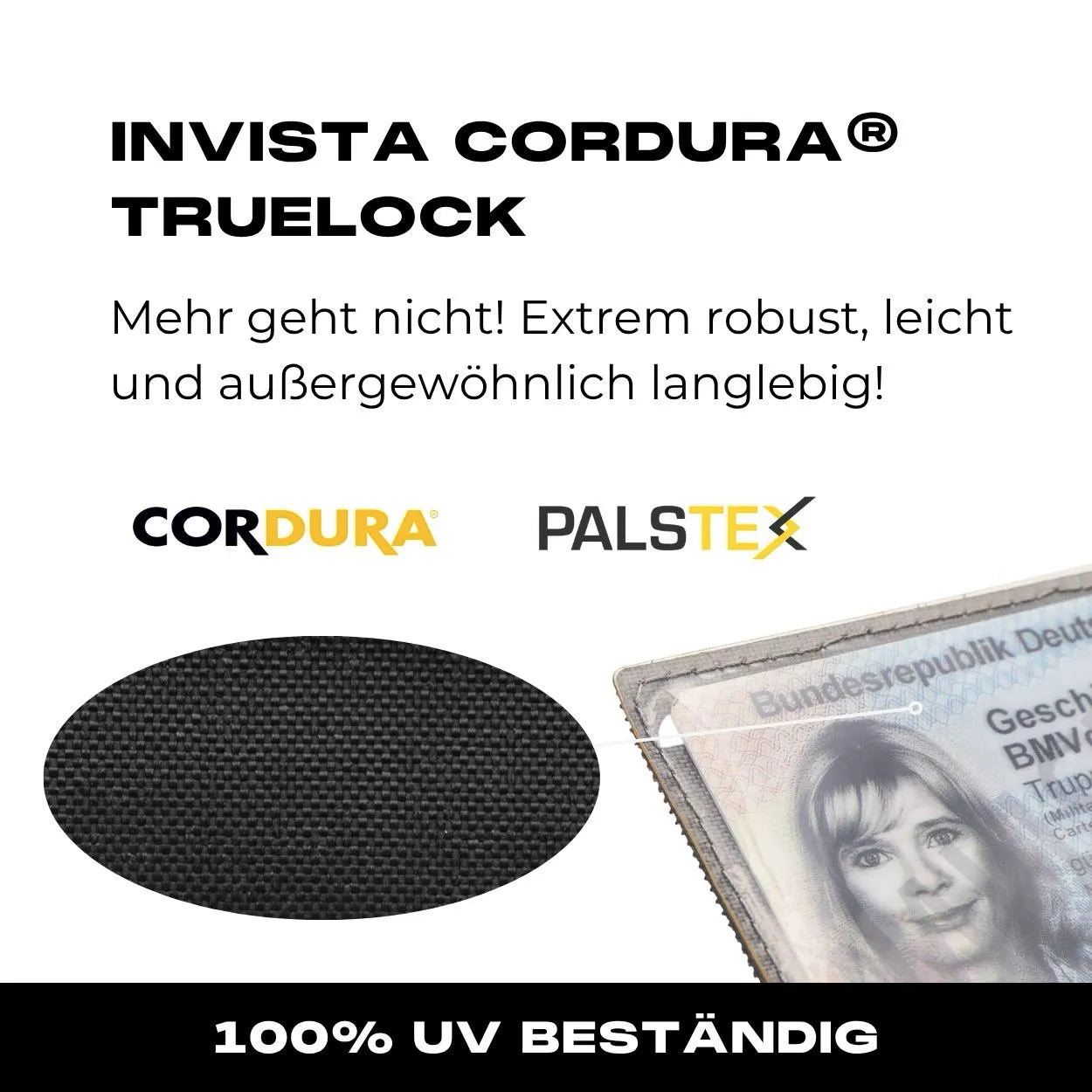 Ausweisfach mit Hakenklett in WG