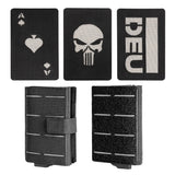 Tactical Wallet Schwarz inkl. 3 Lasercut Patches