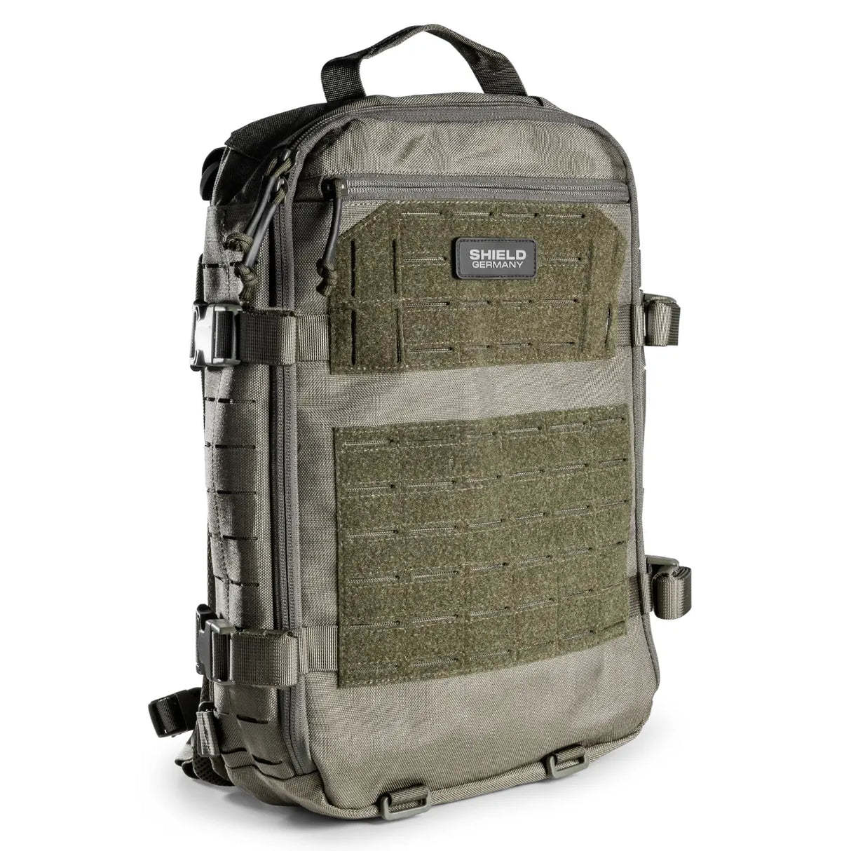 12L backpack in stone grey-olive