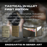 EDC Bundle in steingrau- oliv - mit Tactical Wallet