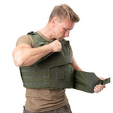 ALPHA tactical vest - olive SK1 to SK4