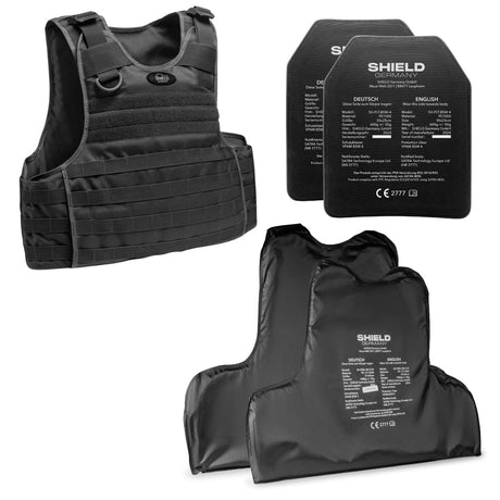 ALPHA tactical vest - Black SK1 to SK4