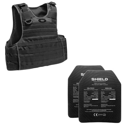 ALPHA tactical vest - Black SK1 to SK4