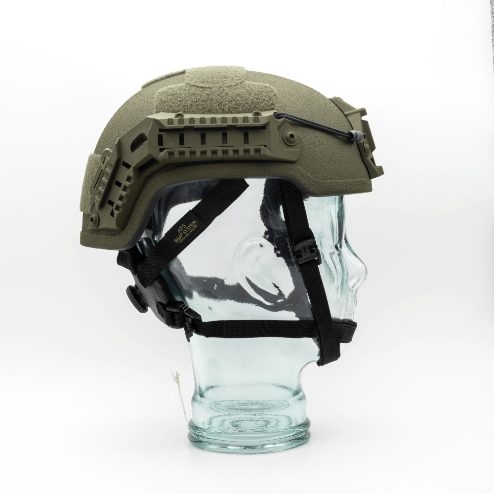 NIJ-IIIA FAST Helmet High-Cut Stone Gray Olive