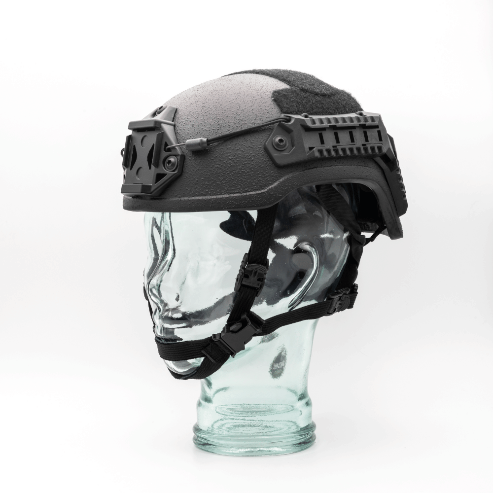 NIJ-IIIA FAST Helmet High-Cut Black