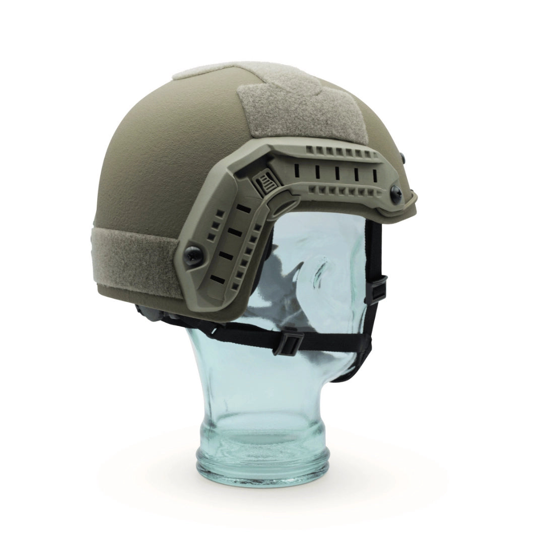 NIJ-IIIA FAST Helm Normal-Cut Oliv L (59-62cm)