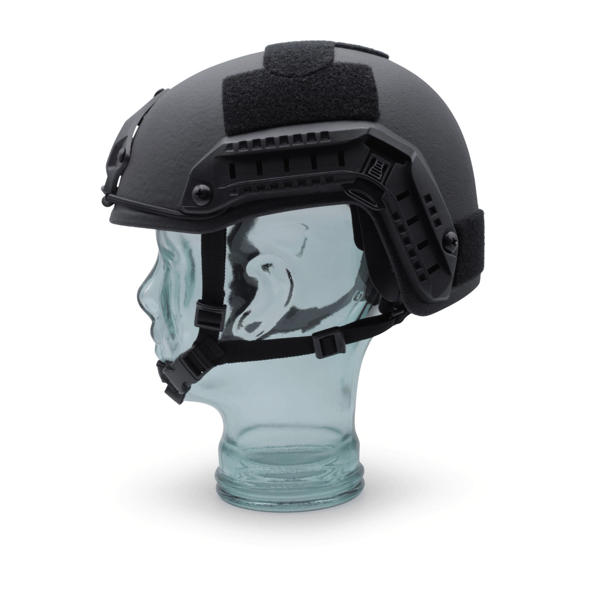 NIJ-IIIA FAST Helm Normal-Cut Schwarz L (59-62cm)