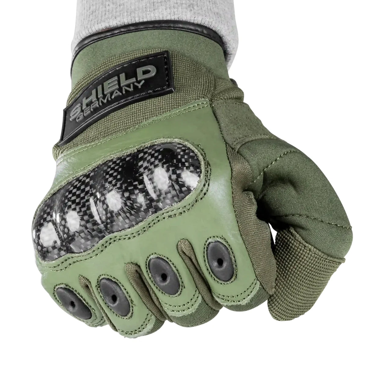 Tactical Carbon Einsatzhandschuh - OLIV