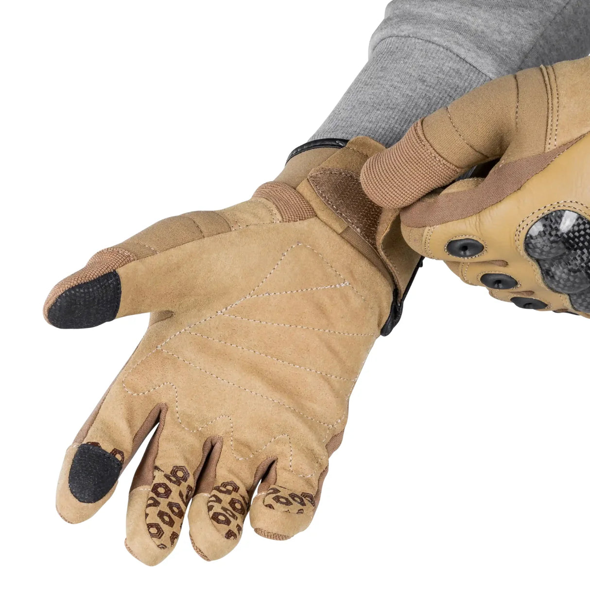 Tactical Carbon Gloves - SAND