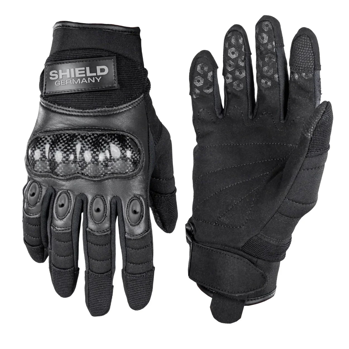 edc handschuhe SHIELD Tactical Carbon Handschuh SCHWARZ kaufen L