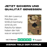 Lasercut Patch - Ace of Spades - Multicam Hell