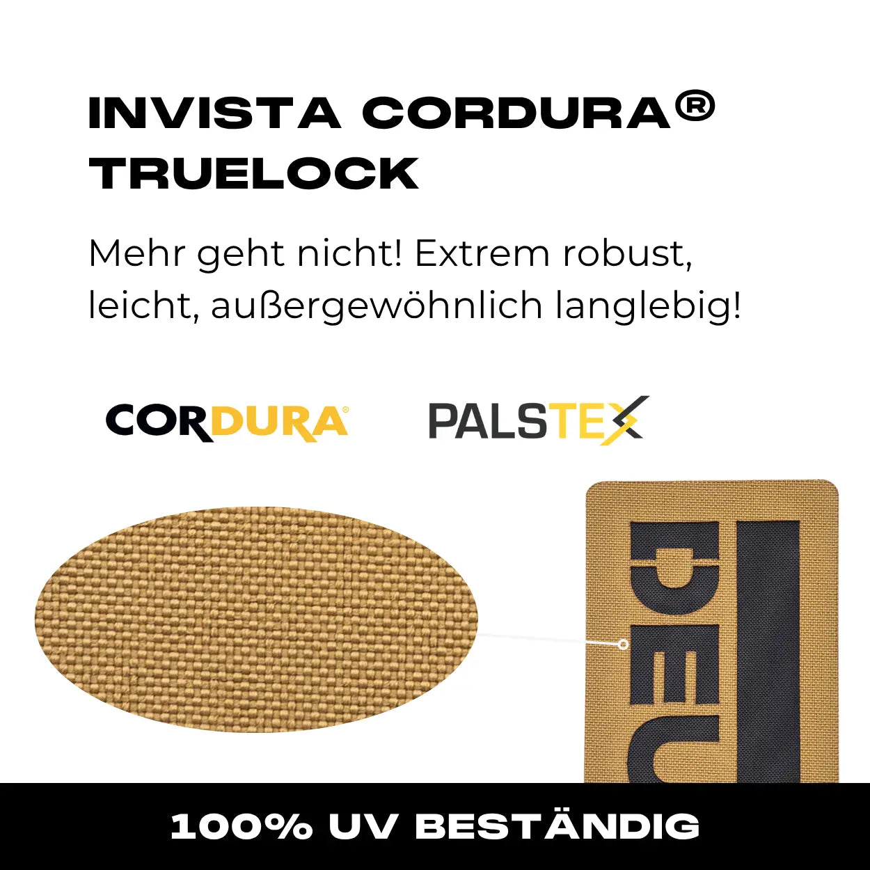 Lasercut Patch - DEU - Coyote