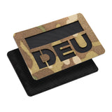 Lasercut Patch - DEU - Multicam Hell