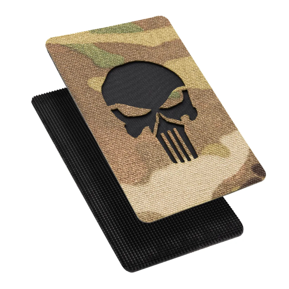 Lasercut Patch - Punisher - Multicam Hell