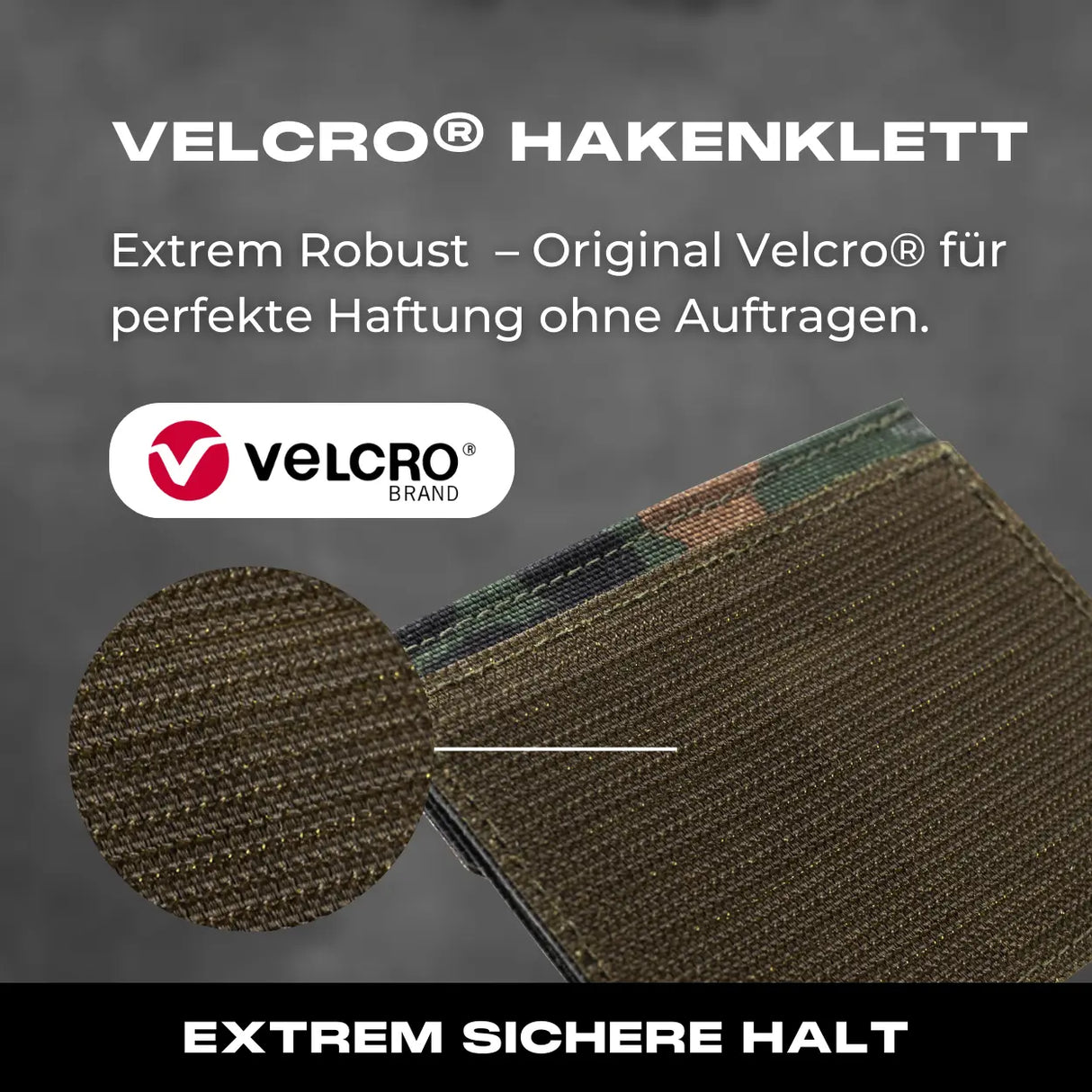 Tactical Wallet Münzfach - 5-Farben Flecktarn