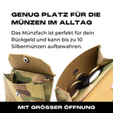 Tactical Wallet Münzfach - Multicam Hell