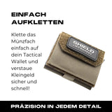Tactical Wallet Münzfach - Steingrau Oliv