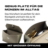Tactical Wallet Münzfach - Steingrau Oliv