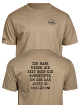 SHIELD Germany "Keine Buntstifte" T-Shirt
