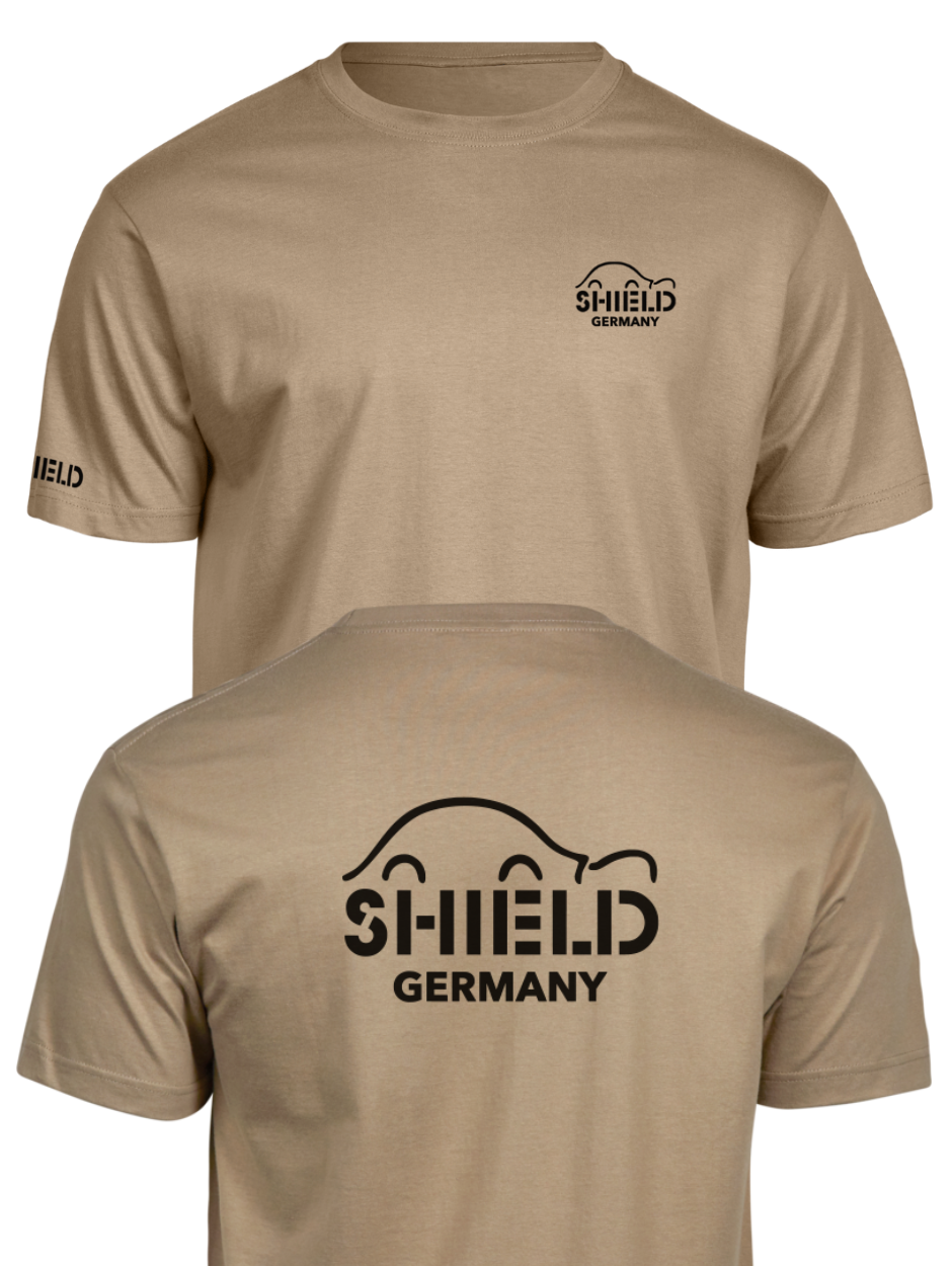 SHIELD Germany Logo T-Shirt coyote