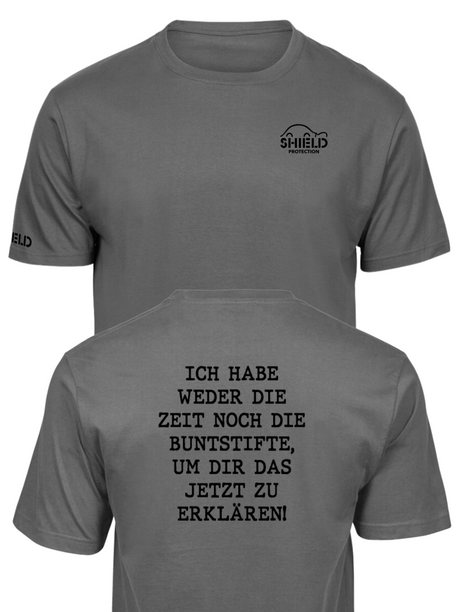 SHIELD Germany "No Crayons" T-Shirt