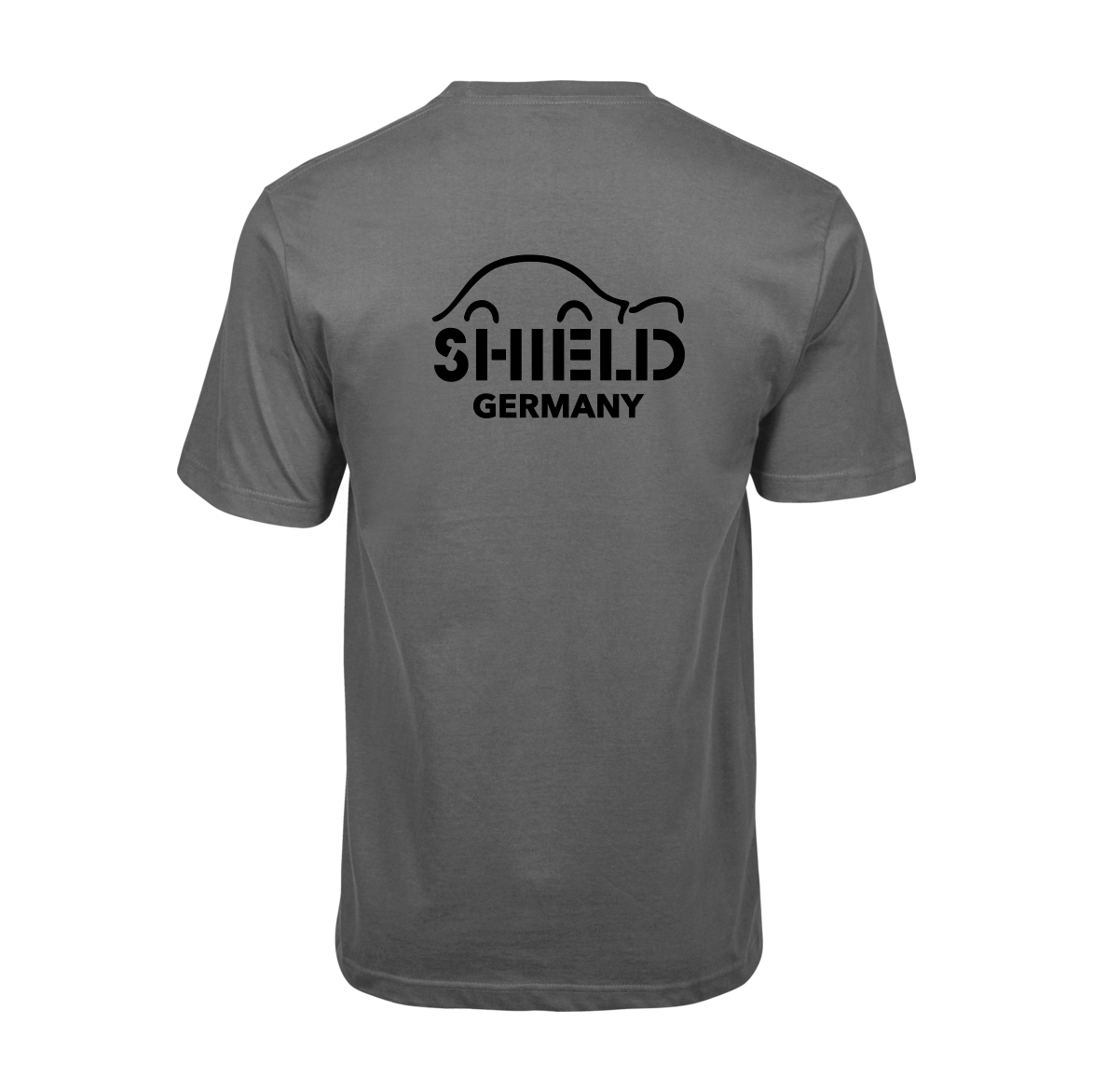SHIELD Germany Logo T-Shirt steingrau