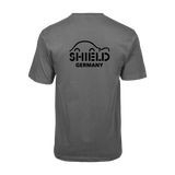 SHIELD Germany Logo T-Shirt stone grey
