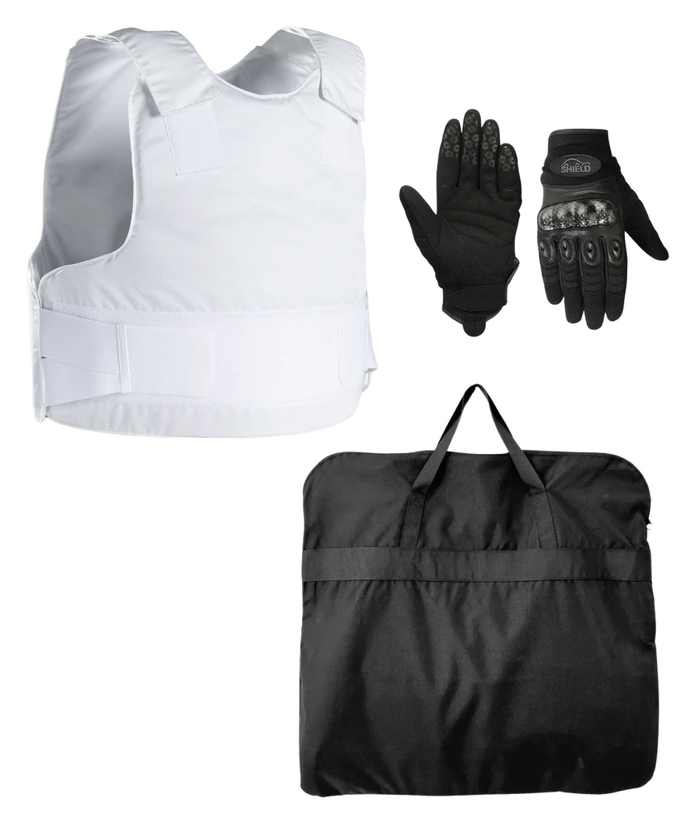 Safety Bundle - SK1 Weste, Handschuhe und Tragetasche