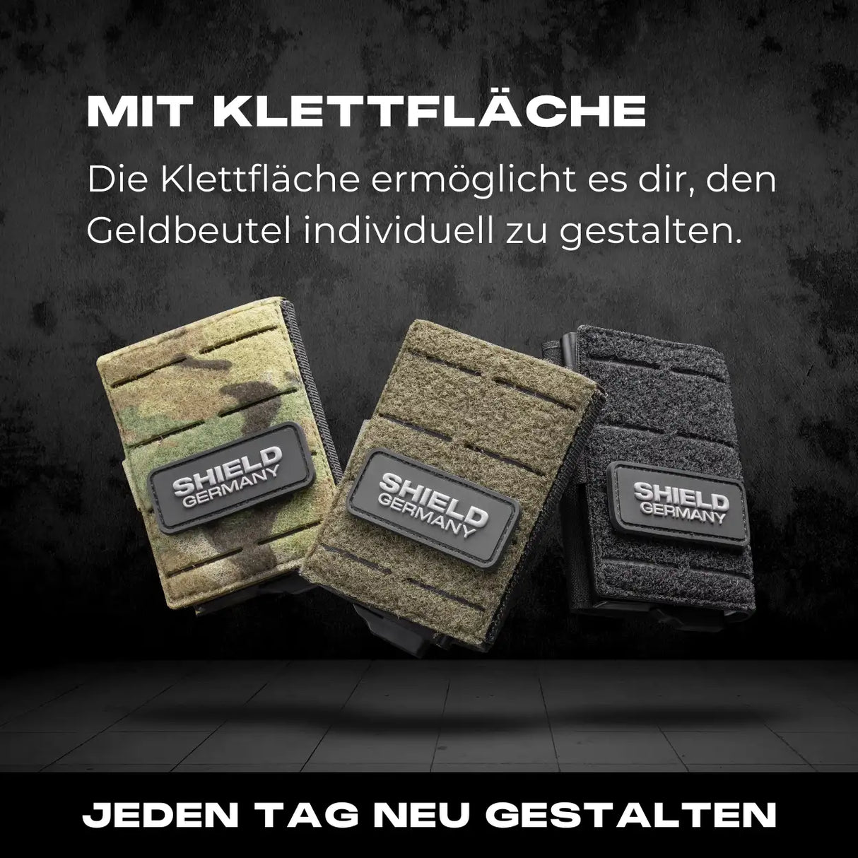 Tactical Wallet First Edition - Schwarz