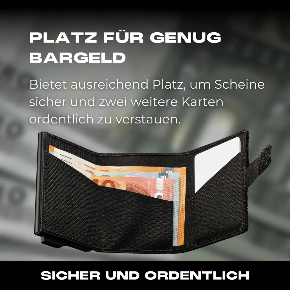 Tactical Wallet First Edition - Schwarz