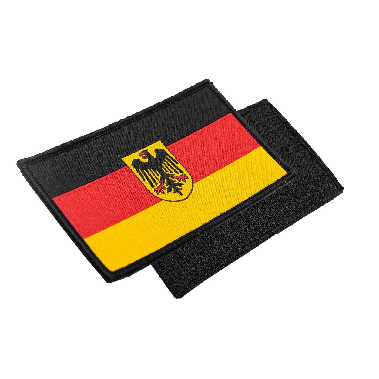 Web-Patch - DE Flagge mit Adler - 9 x 5,5cm