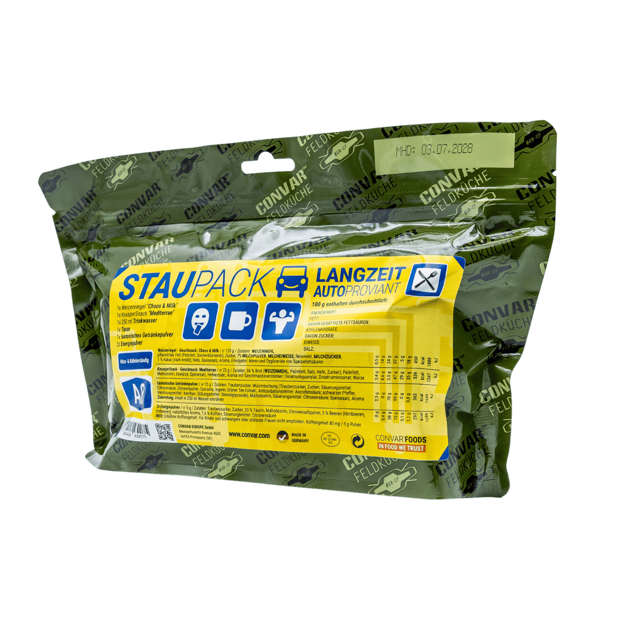 CONVAR Staupack A8 - Long-term car provisions