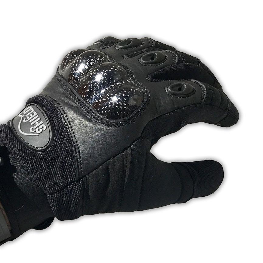 Tactical Carbon Gloves - BLACK